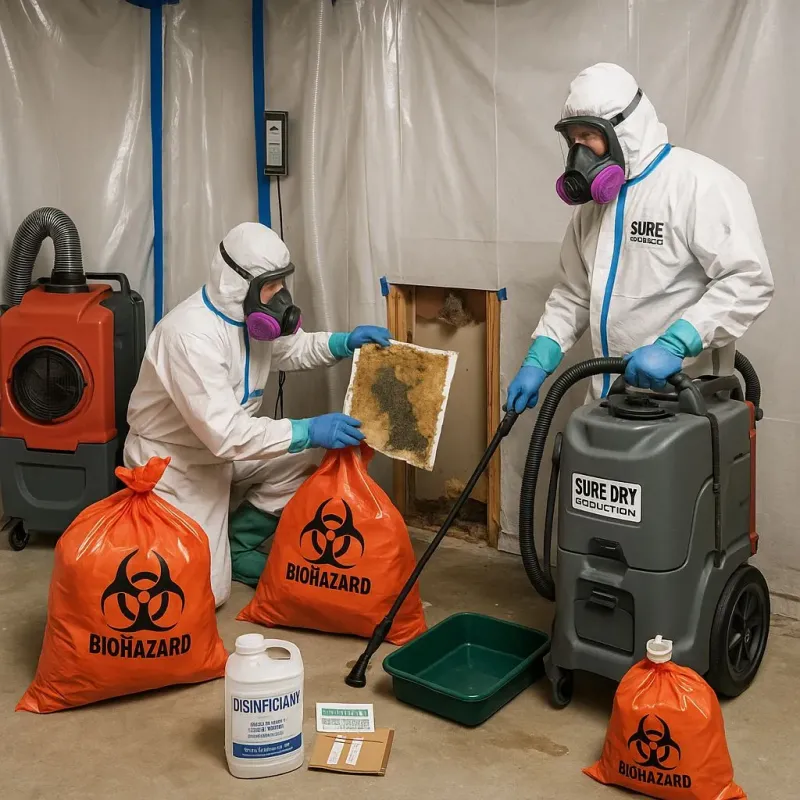 Contaminated Water Handling Protocols process in Leoti, KS